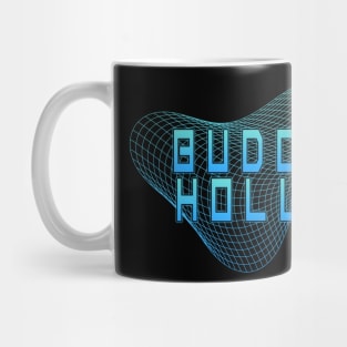 Geometric Line Buddy Holly Mug